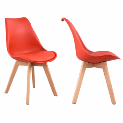 Happy Garden CHA01R chaise d'extérieur Rouge