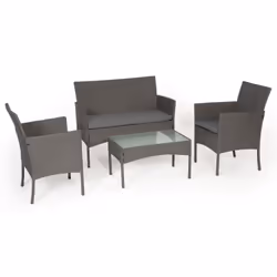 Happy Garden 901GG, Acier, 4 siège(s), 980 mm, 320 mm, 670 mm, 28 kg