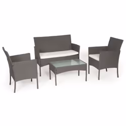 Happy Garden 901GC, Acier, 4 siège(s), 980 mm, 320 mm, 670 mm, 28 kg