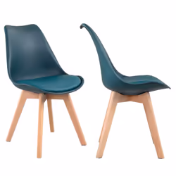 Happy Garden CHA04B chaise d'extérieur Bleu