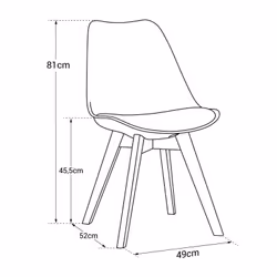 Happy Garden CHA04R chaise d'extérieur Rouge - Vue supplémentaire 5