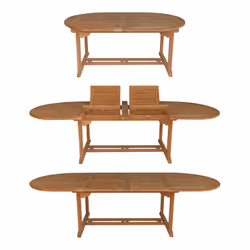 Happy Garden SETTEC12 ensemble de meubles de jardin Bois