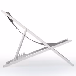 Happy Garden TEX12GW chaise d'extérieur Gris - Vue supplémentaire 4