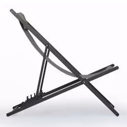Happy Garden TEX12GA chaise d'extérieur Gris