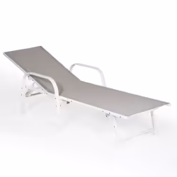 Happy Garden TEX11GW chaise d'extérieur Gris