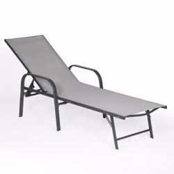 Happy Garden TEX11GA chaise d'extérieur Gris