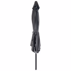 Happy Garden PAR558G parasol de terrasse Rectangle Gris