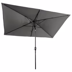 Happy Garden PAR558G parasol de terrasse Rectangle Gris - Vue supplémentaire 4