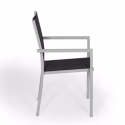 Happy Garden 1250NG-8 chaise d'extérieur Noir