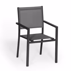 Happy Garden 1250GA-4 chaise d'extérieur Gris
