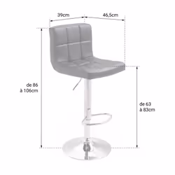 Happy Garden TAB41G Tabouret de bar - Vue supplémentaire 6