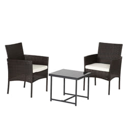 Happy Garden RES04MC ensemble de meubles de jardin Marron