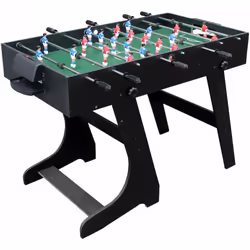 Description générale Ce baby-foot pliable est idéal pour faire découvrir aux enfants le plaisir du football miniature. Parfai ...