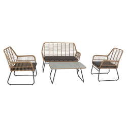Happy Garden RES21ZG ensemble de meubles de jardin Noir