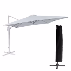 Happy Garden PAR557W-C, Rectangle, Blanc, 2630 mm, 23,6 kg, 2630 mm, 385 mm