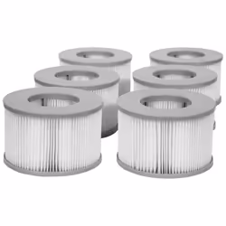 Lot de 6 cartouches filtrantes pour spa gonflable Mspa