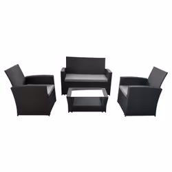 Happy Garden 904NG, Acier, 4 siège(s), 880 mm, 310 mm, 620 mm, 15,5 kg