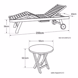 Happy Garden SETTEC06 chaise d'extérieur - Vue supplémentaire 6