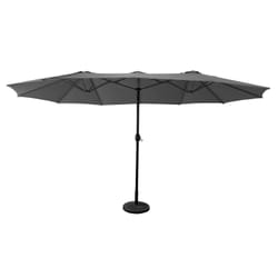 Happy Garden PAR01G parasol de terrasse Autres Gris