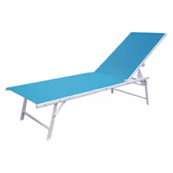 Happy Garden TEX10BW chaise d'extérieur Bleu