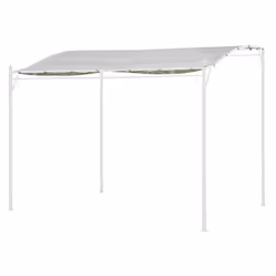 Happy Garden GAZ13TOIC Tonnelle, palissade et store de jardin Pergola