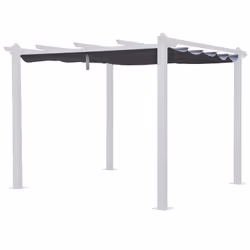 Happy Garden GAZ14TOIG Tonnelle, palissade et store de jardin Pergola