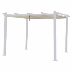 Happy Garden GAZ14TOIC Tonnelle, palissade et store de jardin Pergola