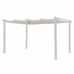 Happy Garden GAZ15TOIC Tonnelle, palissade et store de jardin Pergola