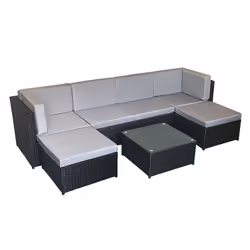 Happy Garden 960NG, Noir, 6 siège(s), 770 mm, 620 mm, 650 mm, 14 kg