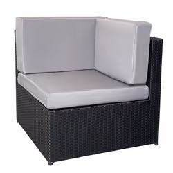 Happy Garden 960NG ensemble de meubles de jardin Noir