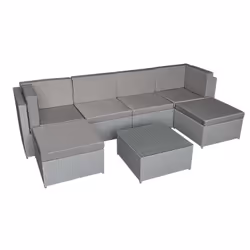 Happy Garden 960GG, Gris, 6 siège(s), 770 mm, 620 mm, 650 mm, 14 kg