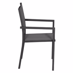 Happy Garden 1250GA-10 chaise d'extérieur Gris