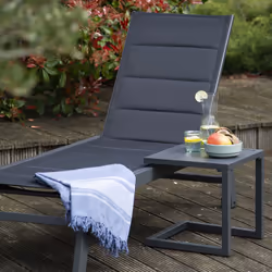 Happy Garden SET1281NN chaise d'extérieur Noir - Vue supplémentaire 4