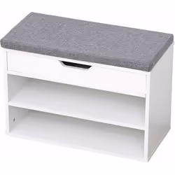 Description générale Offrez-vous un meuble de rangement pour chaussures avec une esthétique minimaliste qui s'intègre facilem ...