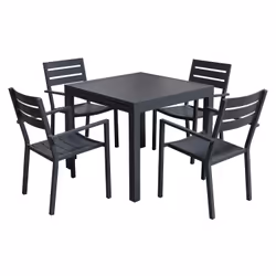 Happy Garden SET1248-66GA ensemble de meubles de jardin Gris