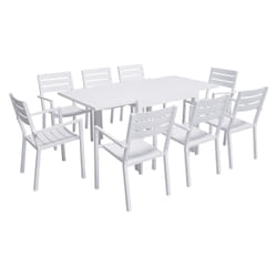 Happy Garden SET1248-66GW ensemble de meubles de jardin Blanc