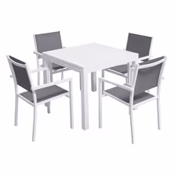 Happy Garden SET1248-50GW ensemble de meubles de jardin Blanc