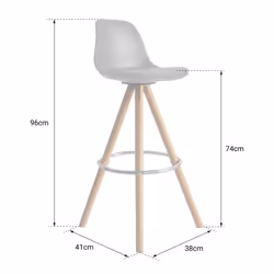 Happy Garden TAB46G Tabouret de bar - Vue supplémentaire 6