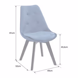 Happy Garden CHA01NG chaise d'extérieur Gris - Vue supplémentaire 7