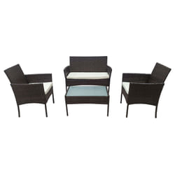 Happy Garden RES01MC ensemble de meubles de jardin Marron