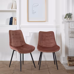 Happy Garden CHA10R-2 chaise d'extérieur Rose