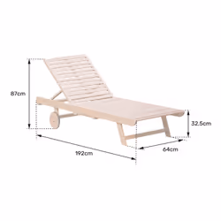 Happy Garden ACA24G chaise d'extérieur - Vue supplémentaire 7