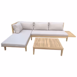 Happy Garden ACA23S, Bois, 4 siège(s), 2220 mm, 860 mm, 480 mm, 51 kg