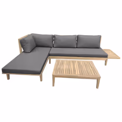 Happy Garden ACA23G, Bois, 4 siège(s), 2220 mm, 860 mm, 480 mm, 51 kg
