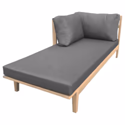 Happy Garden ACA23G ensemble de meubles de jardin Bois