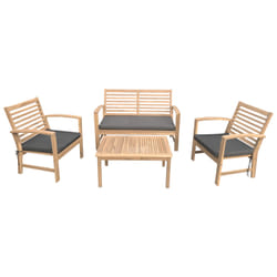 Happy Garden ACA20G ensemble de meubles de jardin Bois