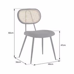 Happy Garden CHA50C chaise d'extérieur Écru - Vue supplémentaire 7