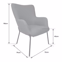 Happy Garden FAU41G fauteuil - Vue supplémentaire 6