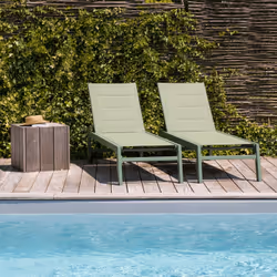 Happy Garden LOT1281IV chaise d'extérieur Vert