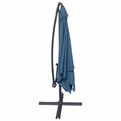 Happy Garden PAR545BG-C parasol de terrasse Carré Bleu, Gris